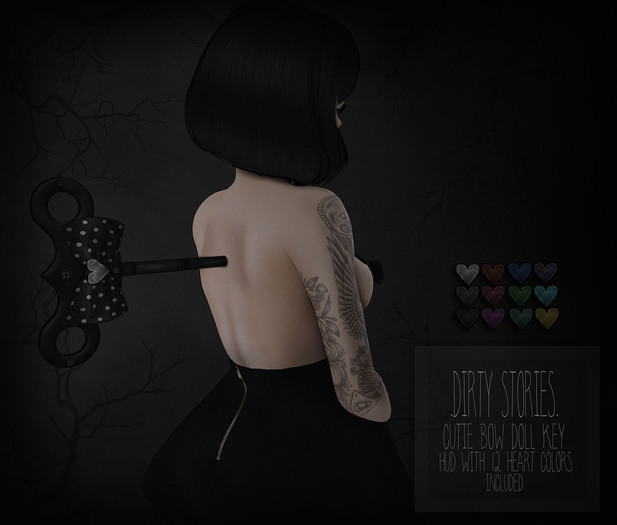 .DirtyStories. Cutie Bow Doll Key
