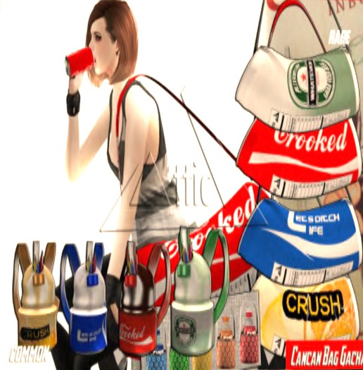 -ATTIC- Cancan Bag Crush RARE