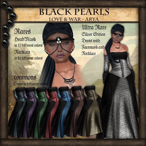 [BP] Arya Necklace Rares Full Set