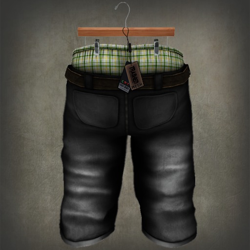 <T > Shorts_ green ( wear me)