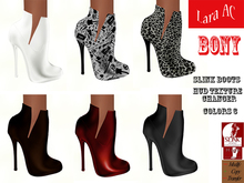 Lara AC Slink Hihg Heels Boots Bony - HUD Texture Changer