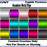 *CUPIDS TEXTURES* 15 seamless metallic pipe TEXTURE