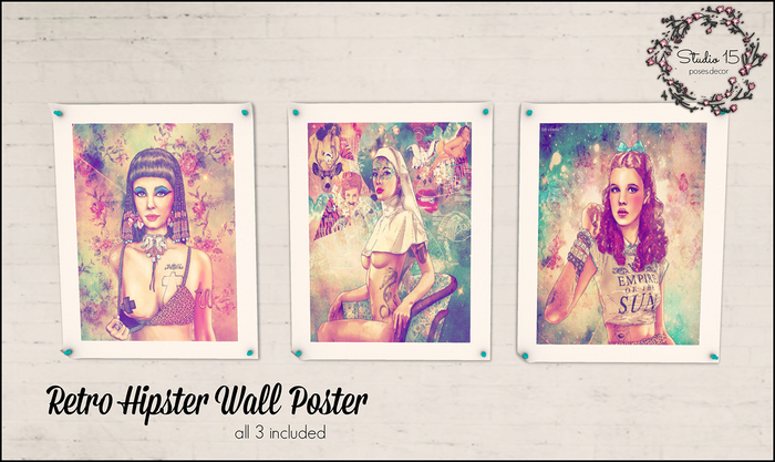 {Studio 15} Retro Hipster Posters