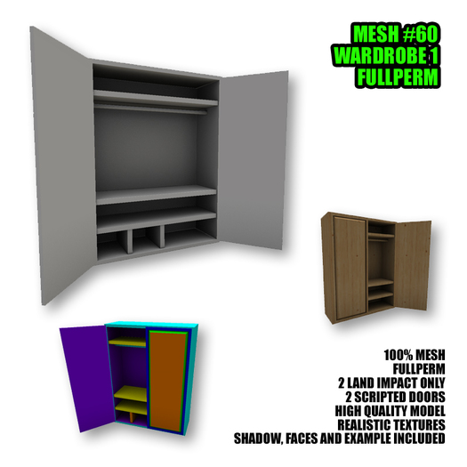 Mesh #60 Wardobe 1 FULLPERM