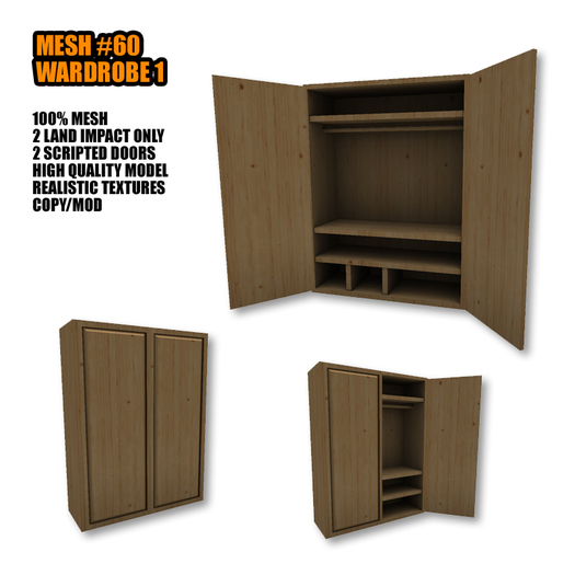 Mesh #60 Wardobe 1 COPY/MOD (boxed)