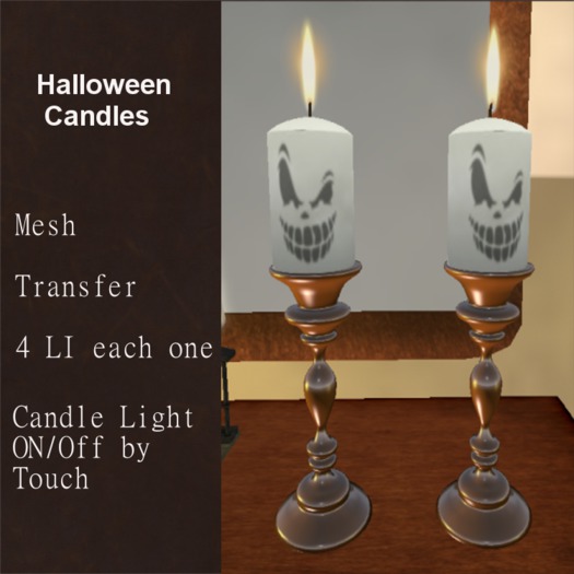 K&J Halloween Candles