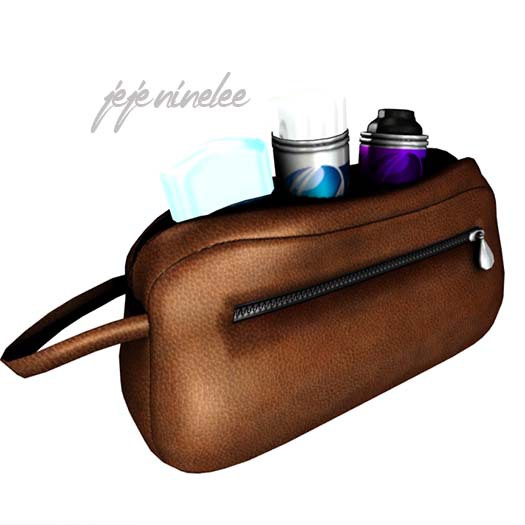 -David Heather-Toiletry Bag/Wearable/Sand