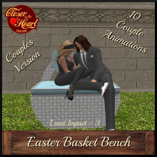 Easter Basket Bench-Couples***