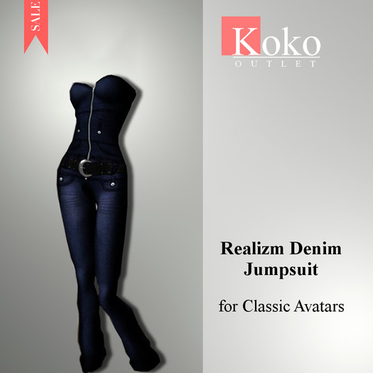 Realizm - Denim Jumpsuit 