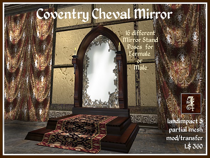 *IOLAIR* Coventry Cheval Mirror Box