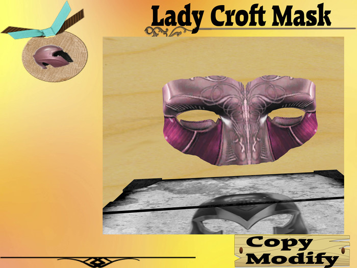 Lady Croft Mask