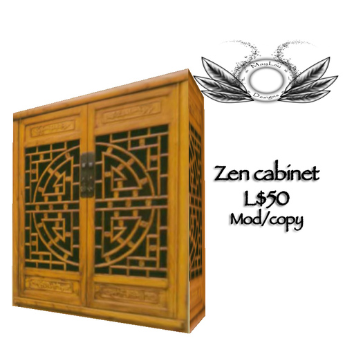 Zen style cabinet