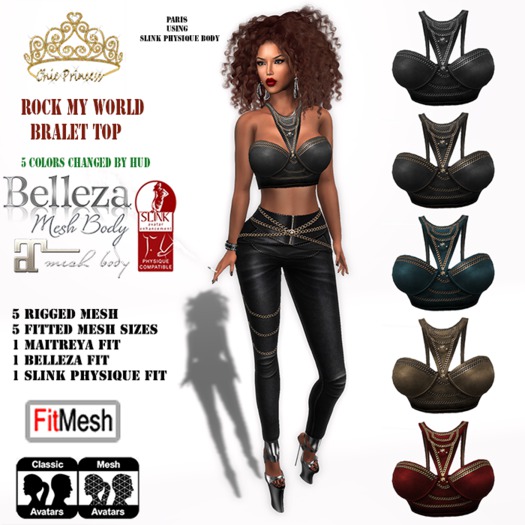 Chic Princess  DEMO ROCK MY WORLD Leggings wear to unpack