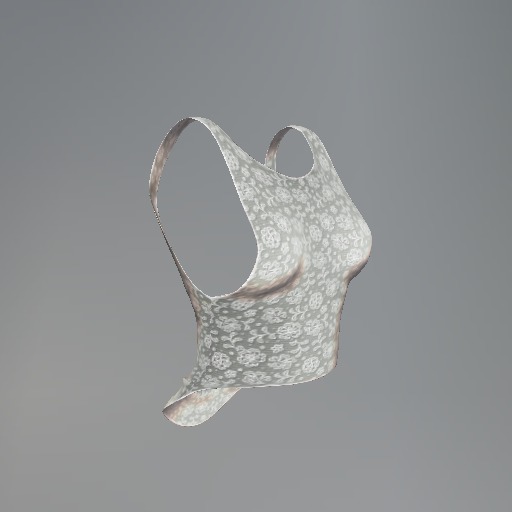 Ivory Lace Mesh Tank Top box