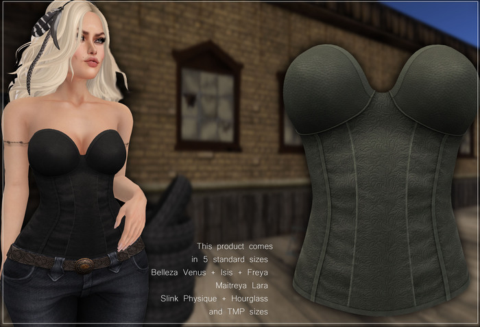 :ESSENCE: CORSET SPIRIT GREEN