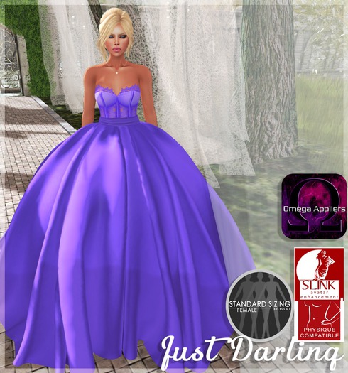 ::Just Darling:: Daydream Gown Purple
