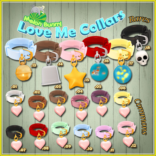 [06] {MB} (Lemons) - Love Me Collar {Common}