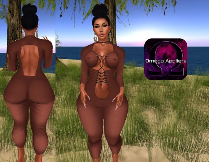 {Be♥You♥Tiful} Bryel Romper Orange