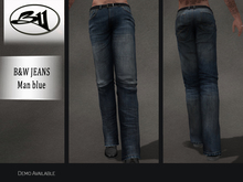 B&W Bag's B&W JEANS Man blue II