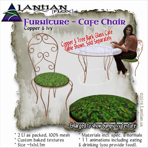 ~L/Fx~Cafe Chair - Copper & Ivy mCtbox