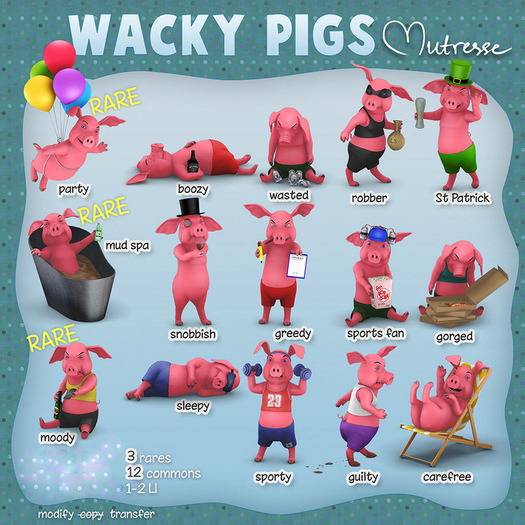 Mutresse - Party Pig - RARE