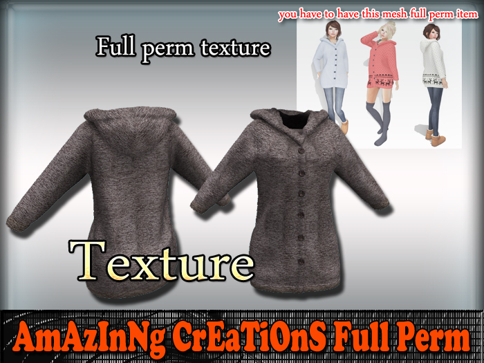 AmAzINg CrEaTiOnS Texture Women's Hooded Cardigan 2