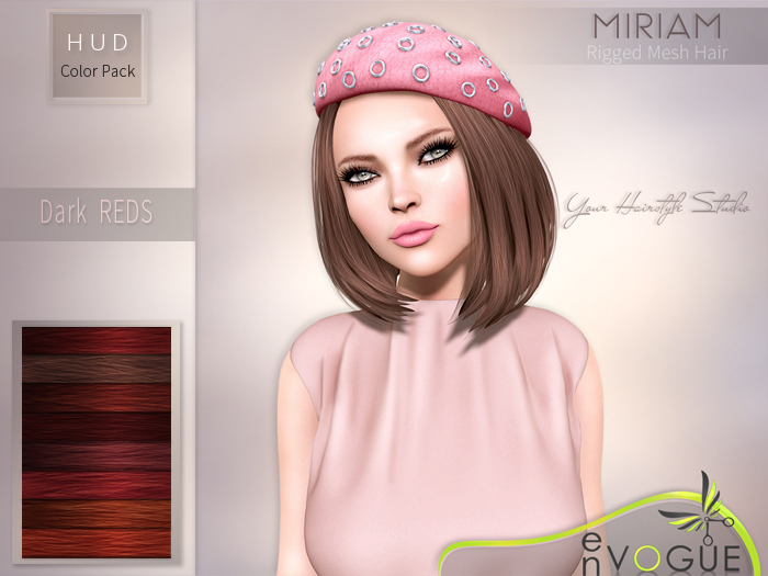 enVOGUE - HAIR Miriam - Dark Reds