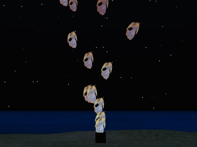 TA Blue Angel Fountain