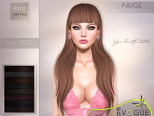 enVOGUE - HAIR Paige - Dark Greys