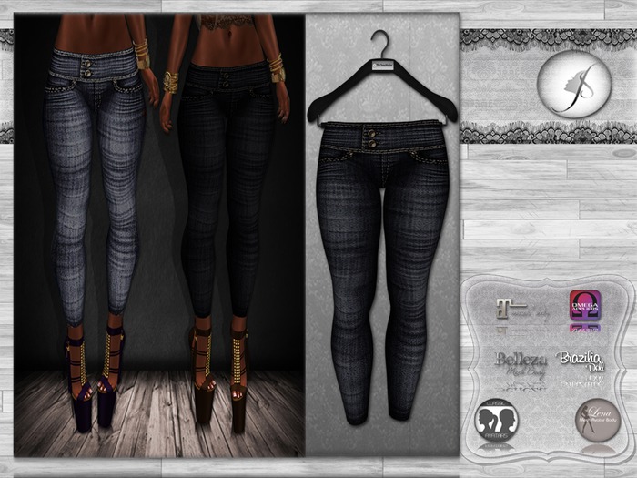 {F:D} Navy Rip Mesh Appliers 02 Mesh Appliers