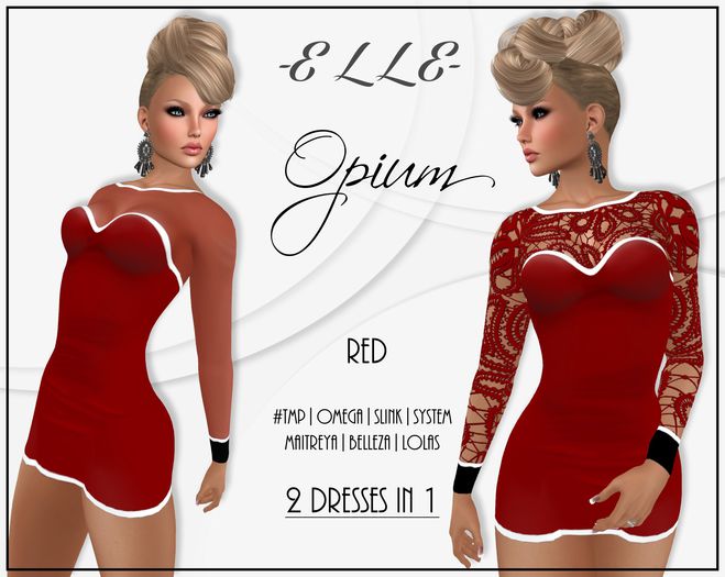 -E L L E- Opium Red