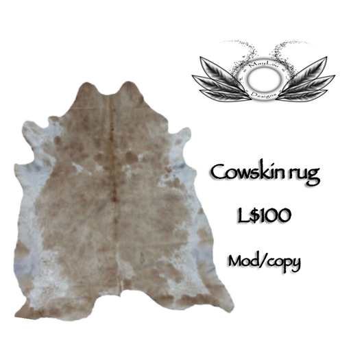 Cowskin rug - light colour