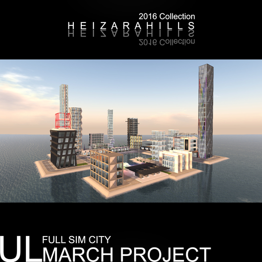 HEIZARAHILLS UL [MARCH PROJECT FULL SIM CITY] 2129P BOXED