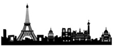 {Q-Essentials} Paris Skyline Silhouette