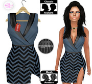 Tuxedo Dress