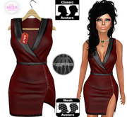 Tuxedo Dress