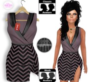 Tuxedo Dress