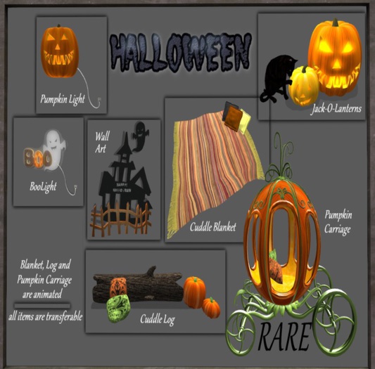 :.WS.: Pumpkin Carriage RARE