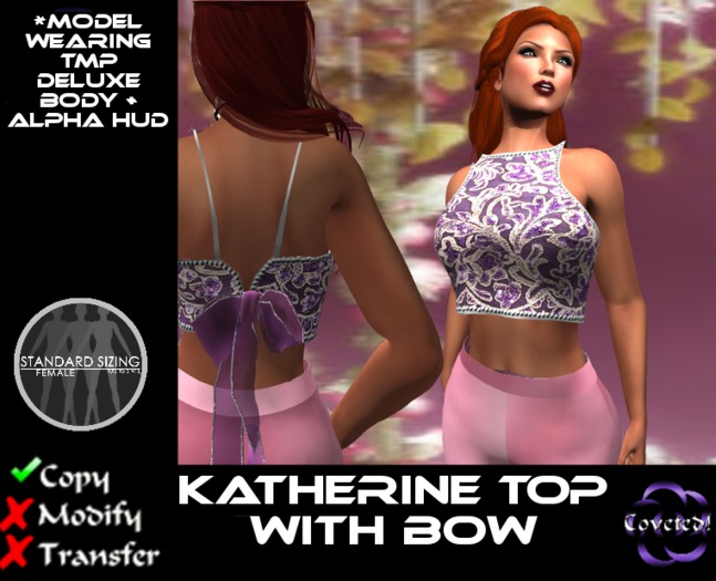 Sirkka Crop Top + Bow