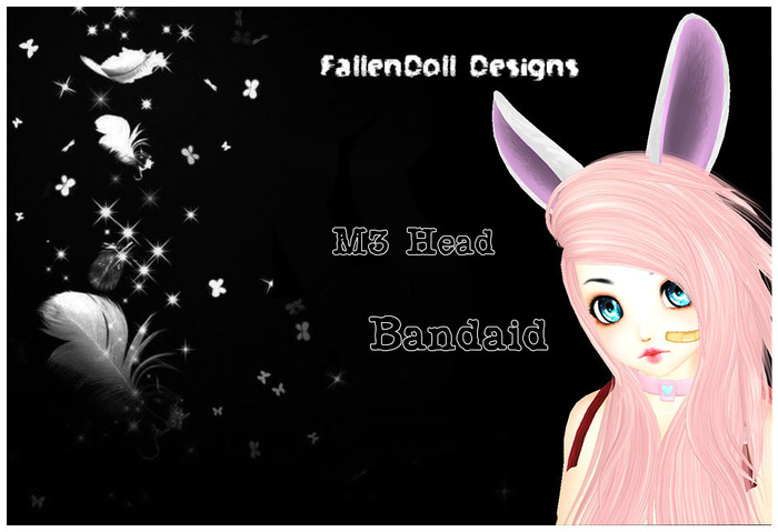 M3 head Bandaid bagged  ~Fallendoll Designs~