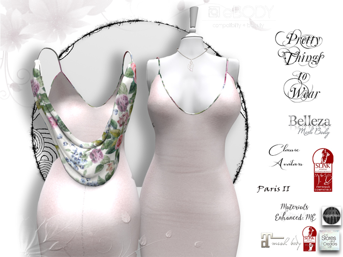 .::Pretty Things::.  Paris Rose II Six Gowns on HUD