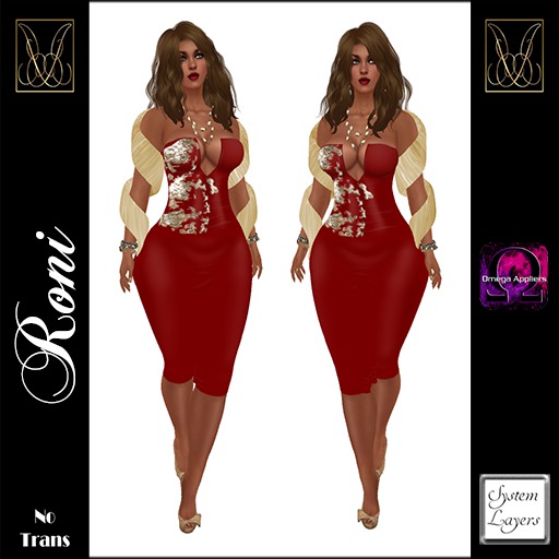 JCD Roni Blue Dress w/Omega Applier (bagged)