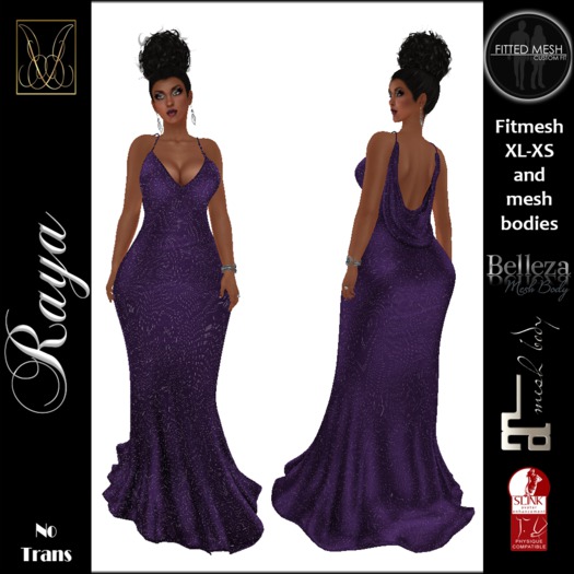 JCD Raya Black FitMesh Dress (bagged)