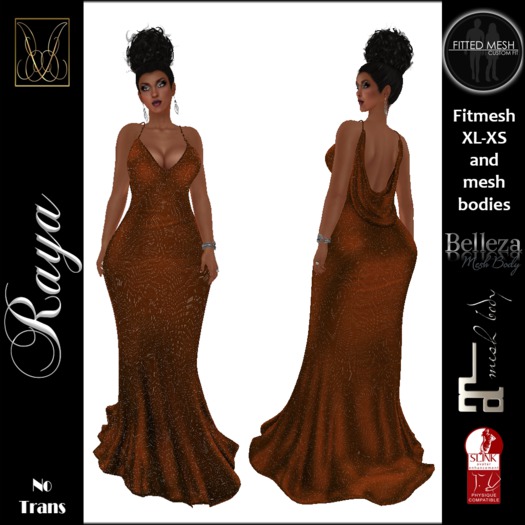 JCD Raya Black FitMesh Dress (bagged)