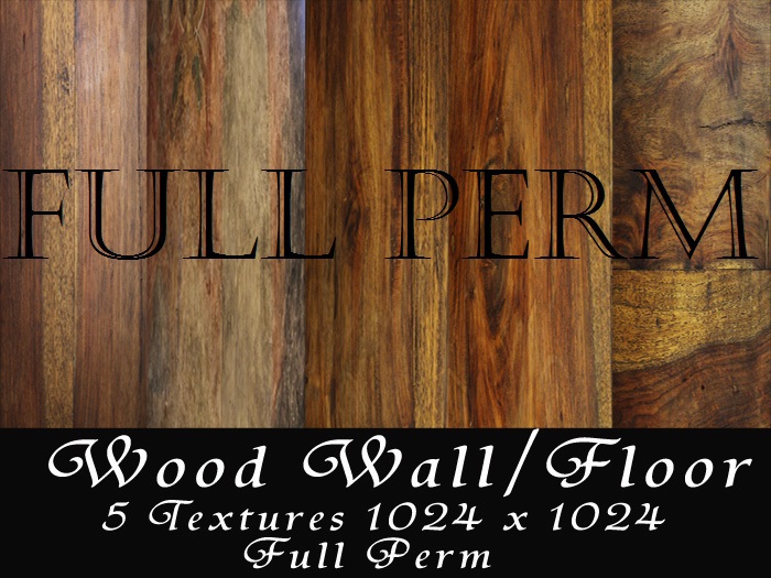 Wood Wall/Floor  - FULL PERM