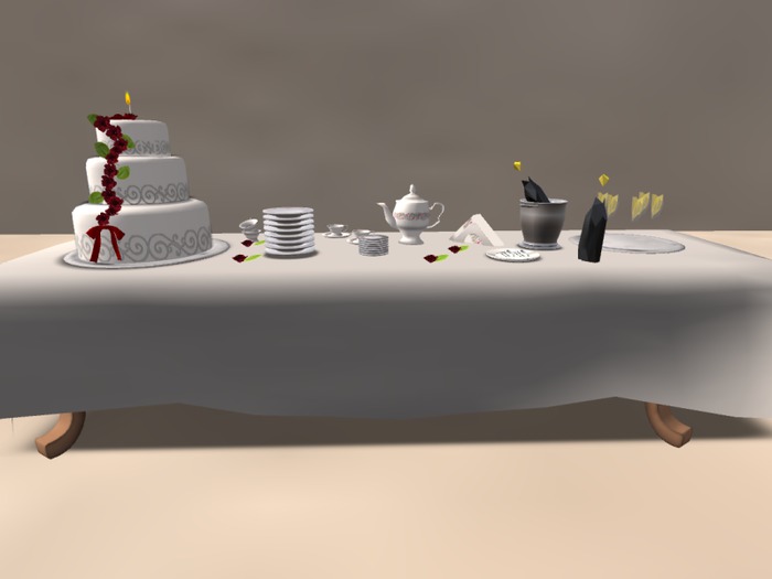 table cake party 48P