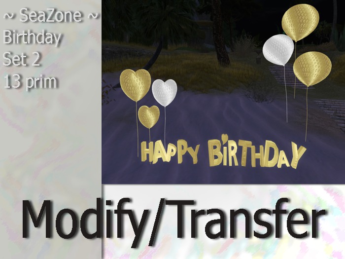 ~ SeaZone ~ Happy Birthday COMBO PROMO
