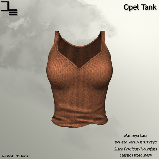 DE Designs - Opel Tank - Peach