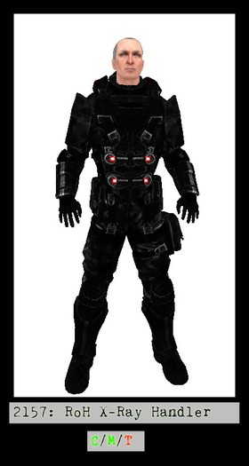 [mesh effect] X-Ray Handler Male