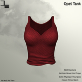 DE Designs - Opel Tank - Red